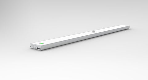 Image of 40cm (15.75'') Motion Sensor LED Under Cabinet Light, 1500mA Rechargeable Wireless Motion Nightlight Portable Magnetic Stick Up Night Light