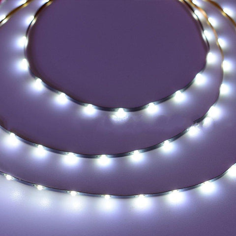 Image of 3MM Wide Super Slim 5Meter Roll 12V DC SMD0805 7.2Watt/M 120LED per Meter LED Flexible Strip for Sand Table, Scale Model lighting LED Tape Light