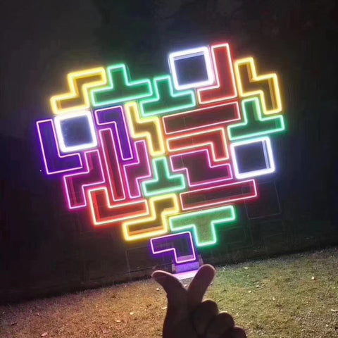 Image of 1M/5M/10M/20M Pack of T1225 LED Neon Light Housing Kit with End Caps and Mounting Clips, Flexible Neon Channel Fit for 12mm Wide LED Strip Lights