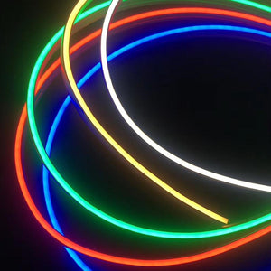 16.4FT DC12V T1212 Silicone LED Neon Flexible  IP67Waterproof Strip Lights for DIY Indoor Outdoor Decorative Signs Letters