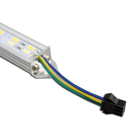 Image of 5 / 10 Pack SMD5630 Double Row Rigid LED Strip lighting 144LEDs per Meter with U Aluminum Shell