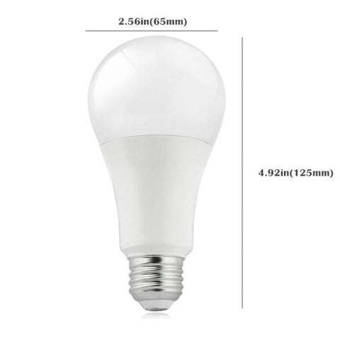 Image of 6 Pack 12Watt 1000LM G65 LED Bulb Light (75W Equivalent) E27 Screw Base 100-240V AC Non-dimmable 65mm White Light LED Globe