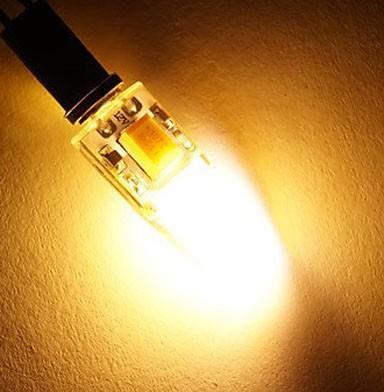 Image of 10 Pack G4 LED Light Bulb Bi-Pin Silicon Encapsulation 12V 2.5 W 1508 COB LEDs CRI>80 230-250Lumen 25W Equivalent
