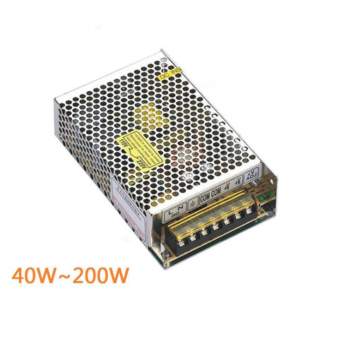 Image of Heavy Duty Industrial Series Metal House Screw Terminal Adapter 110-220V AC to 12V/24V/5V DC