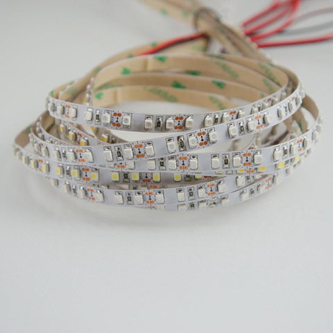 Image of DC 12V Red/Blue/Green/Yellow Dimmable SMD3528-600 Flexible LED Strips 120 LEDs Per Meter 8mm Width 600lm Per Meter