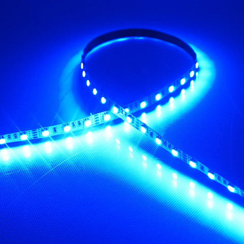 Image of DC 12V Red/Blue/Green/Yellow Dimmable SMD5050-300 Flexible LED Strips 60 LEDs Per Meter 10mm Width 900lm Per Meter