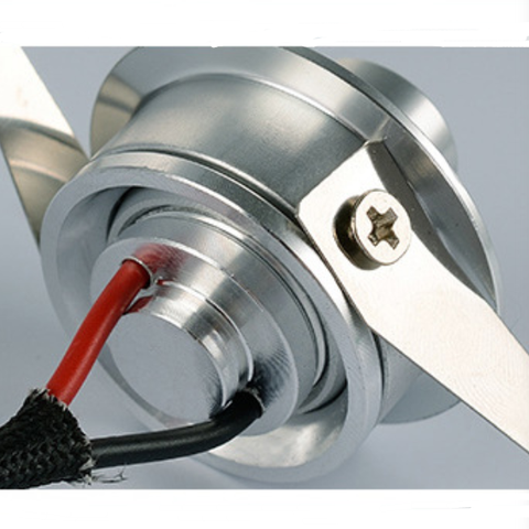 Image of Mini Directional 2W LED Downlight - Diameter 37mm - 25 Degree Mini Recessed LED Light Small Ceiling Downlight Cabinet LED Light with LED Driver