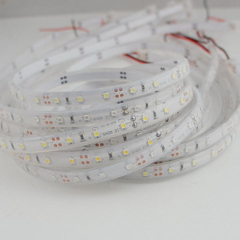 Image of DC 12V Dimmable SMD3528-300 Flexible LED Strips 60 LEDs Per Meter 8mm Width 300lm Per Meter