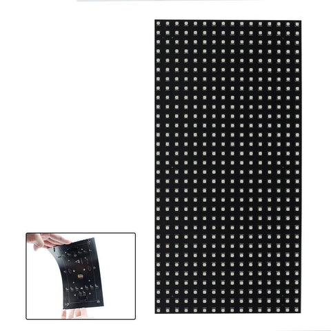Image of M-F8 (P8 Base Board LED Module, 8mm Full RGB Pixel Panel Screen in 256 * 128 mm with 512 dots, 1/8 Scan, 4500 Nits LED Tile for Indoor Display