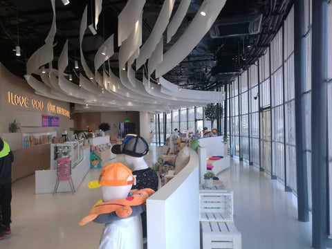 Image of aClear Series P3.9/7.8mm Transparent LED Display 1500nits/4500nits in Size 1000x500mm Aluminum Cabinet for Indoor Installation for Glass /Window