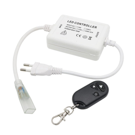 110V/220V AC LED Dimmer for AC 110V/220V LED Strip Lights, RF Wireless Dimmer Switch