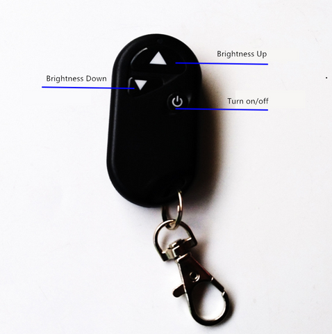 Image of 110V/220V AC LED Dimmer for AC 110V/220V LED Strip Lights, RF Wireless Dimmer Switch
