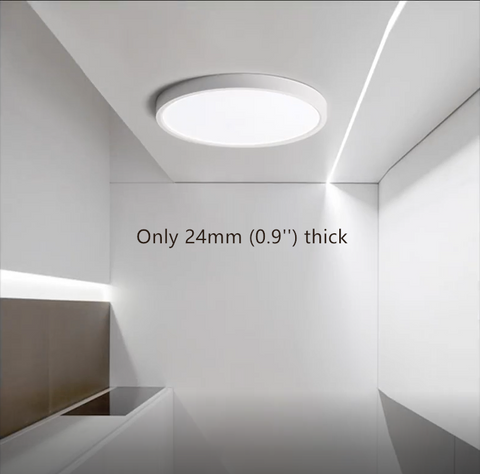 Image of FREE SHIPPING Modern LED Ceiling Light 36W 2.4*48cm (H* Diameter) 110V~220V Kitchen Bedroom Bathroom Lamps Ultrathin Ceiling Lamp
