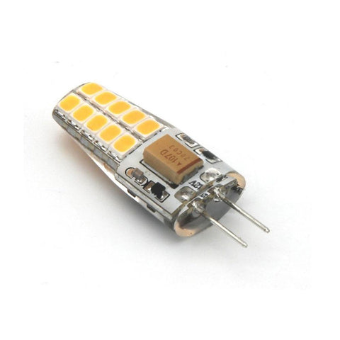 Image of 10 Pack G4 LED Light Bulb Bi-Pin Silicon Encapsulation 12V 2.5 W CRI>80 290-310Lumen 20x2835 LEDs 25W Equivalent