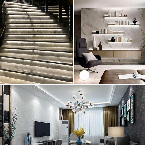 Image of 16.4Feet (5Meter)SMD5050 300LED 12VDC 60Watt True Color CRI95+ High Color Accuracy LED Flexible Strip Light that Produce Full Spectrum Natural Light