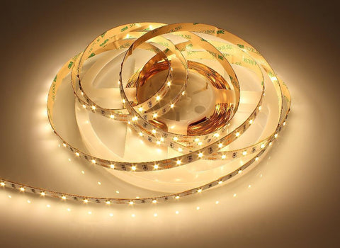 Image of 16.4Feet (5Meter) SMD2835 300LED 12VDC 30Watt True Color CRI95+ High Color Accuracy LED Flexible Strip Light that Produce Full Spectrum Natural Light