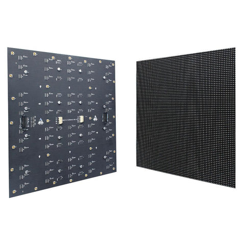 Image of M-F3.8 (P3.8) Bare Board LED Module, 3.8mm Full RGB Pixel Panel Screen in 304.8 * 304.8 mm ( 1sq.ft) with 6400 dots, 1/20 Scan, 800 Nits LED Tile for Indoor Display