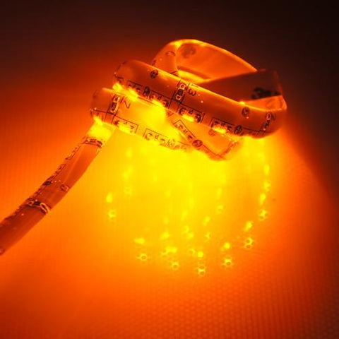Image of 12V DC SMD335-600 High Density Side View Flexible LED Strips 120 LEDs Per Meter 8mm Wide LED Tape Light