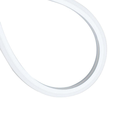 Image of 1M/5M/10M/20M Pack of T1212 3 Sides Postive Lighting LED Neon Light Housing Kit with End Caps and Mounting Clips, Flexible Neon Channel Fit for 8mm Wide LED Strip Lights