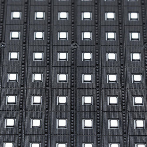 Image of M-OD10L P10 Normal Outdoor Series LED Module, Full RGB 10mm Pixel Pitch LED Tile in 320*164mm with 512 dots, 1/2 Scan, 5000 Nits for Outdoor Display