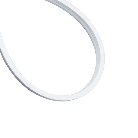 Image of 1M/5M/10M/20M Pack of T0410 LED Neon Light Housing Kit with End Caps and Mounting Clips, Flexible Neon Channel Fit for 5mm Wide LED Strip Lights