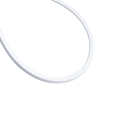 Image of 1M/5M/10M/20M Pack of T0606 LED Neon Light Housing Kit with End Caps and Mounting Clips, Flexible Neon Channel Fit for 3mm Wide LED Strip Lights