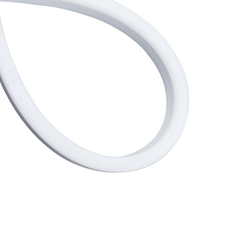 Image of 1M/5M/10M/20M Pack of T1220 3 Sides Edge Lighting LED Neon Light Housing Kit with End Caps and Mounting Clips, Flexible Neon Channel Fit for 10mm Wide LED Strip Lights