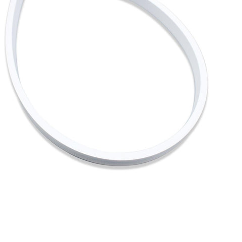 Image of 1M/5M/10M/20M Pack of T0513 LED Neon Light Housing Kit with End Caps and Mounting Clips, Flexible Neon Channel Fit for 10mm Wide LED Strip Lights