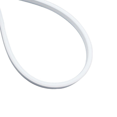 Image of 1M/5M/10M/20M Pack of T0613 Edge Lighting LED Neon Light Housing Kit with End Caps and Mounting Clips, Flexible Neon Channel Fit for 8mm Wide LED Strip Lights