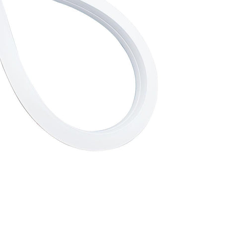 Image of 1M/5M/10M/20M Pack of T1616 Edge Lighting LED Neon Light Housing Kit with End Caps and Mounting Clips, Flexible Neon Channel Fit for 10mm Wide LED Strip Lights