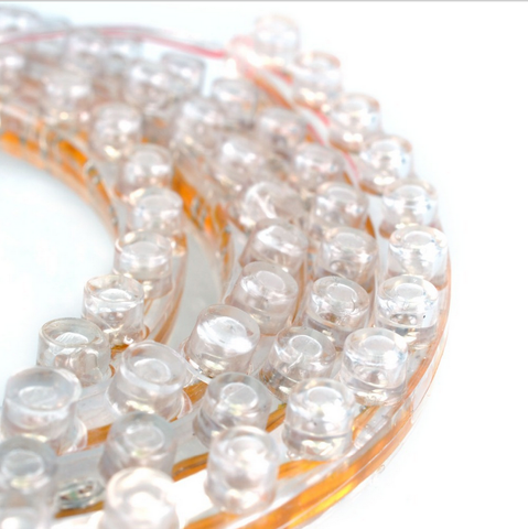 Image of 24cm/48cm/72cm/96cm/120cm Waterproof Flexible Grill LED Strip Light for Motorcycle, Car Lighting