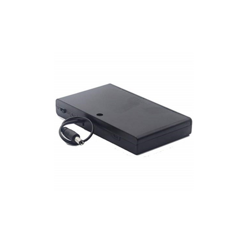 Image of Hot Sale 8x AA Battery 12V Storage Holder Box Case Battery Pack with ON-OFF Switch Black with DC plug cable in side