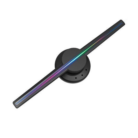 Image of Free Shipping 43cm 3D Hologram WiFi App Control Advertising Display LED Fan- 2 Blades 640 Resolution Ideal for Store/Casino/,Restaurants/Bar Signs