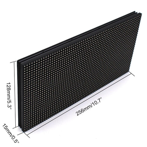 Image of M-OD4 P4 Normal Outdoor Series LED Module,Full RGB 4mm Pixel Pitch LED Tile in 256*128mm with 2048 dots, 1/8 Scan, 5000 Nits for Outdoor Display