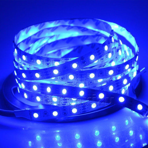 Image of SMD5050-150 RGB Color Change Tri-Chip Flexible LED Strips 30 LEDs Per Meter 10mm Width