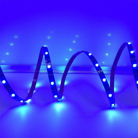 Image of 5V USB LED Strip Light SMD5050 LED TV Background Lighting Kit, Moodlight Kit with USB port for HDTV, Desktop, Monitors, Gardens, Kitchen, Cars, Bar