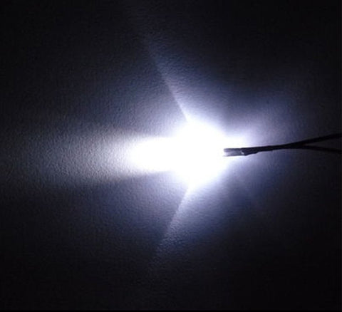 Image of 50pcs Pack 8mm LED Pre Wired light 3V/6V/12V/24V 20cm F10 Straw Hat Round Top Bulbs Light Lamp for DIY Car Boat Toys Party lighting Project