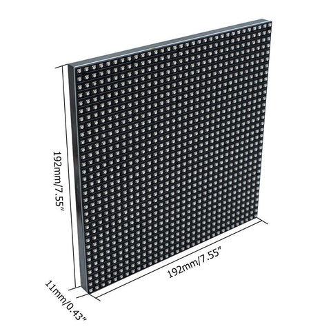 Image of M-ID6 P6 Normal Indoor Series LED Module, Full RGB 6mm Pixel Pitch LED Display Tile in 192*192mm with 1024 dots, 1/16 Scan, 800 Nits for indoor Display