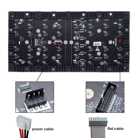 Image of M-SF2L (P2) Silicon Based LED Module, 2mm Full RGB Pixel Panel Screen in 320 * 160 mm with 12800 dots, 1/40 Scan, 800 Nits LED Tile for Indoor Display