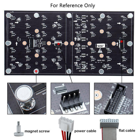 Image of M-HD2L High Definition P2 (2mm) Small Pixel Pitch Indoor LED Module,Full RGB Pixel LED Tile in 320*160mm with 12800 dots, 1/40 Scan, 800 Nits for indoor Display