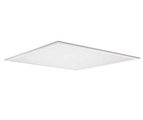Image of 1'x2' (295x595 mm) 24 Watt LED Panel Light in 0.39'' (10mm) Thick White Trim Flat Sheet Panel Lighting Board Super Bright Ultra Thin Glare-Free