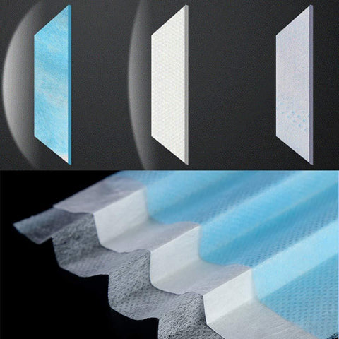 Image of 10Pack of BFE95% Face Masks, 3-Ply Cotton Filter Medical Sanitary for Dust, Germ Protection