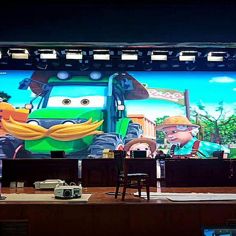 Image of iF-S Series Indoor Fixed LED Display Screen 800nits Brightness in Pixel Pitch 3 | 4 | 5 | 6 mm Standard Aluminum Profile Cabinet