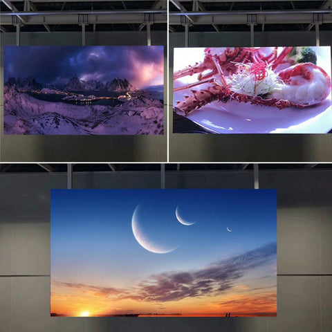 Image of TrueHD-480 GOB Outdoor Series Fine Pixel in 2.0/2.5mm LED Display 480x480mm Aluminum Cabinet with Gel Protection Cover IP65 Waterproof
