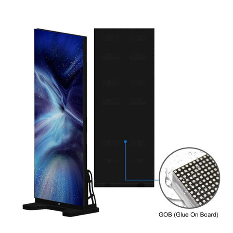 Image of LED.app EPG Series Frameless Indoor LED Poster Display with GOB Protective IP65 Front Surface with 1.875 | 2.0 | 2.5mm Pixel Pitch in 720x1920mm Large Display Area