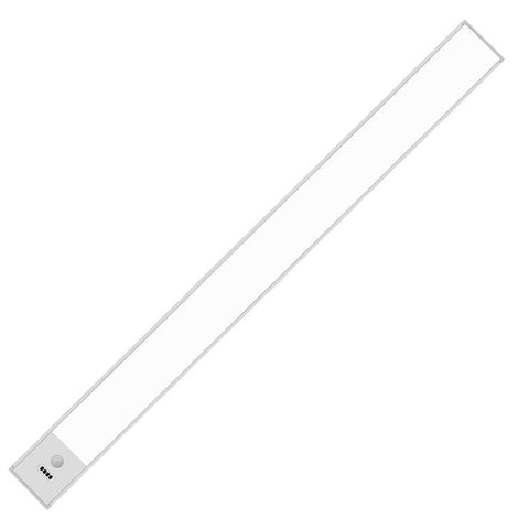Image of 40cm (15.75'') Motion Sensor LED Under Cabinet Light, 1500mA Rechargeable Wireless Motion Nightlight Portable Magnetic Stick Up Night Light