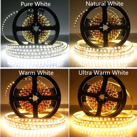 Image of High CRI > 90 DC 12V SMD3528-600 Flexible LED Strips 120 LEDs Per Meter 8mm Width 600lm Per Meter