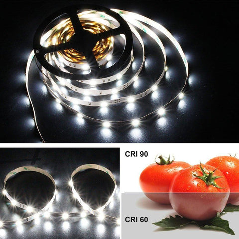 Image of High CR I> 90 DC 12V Dimmable SMD5050-150 Flexible LED Strips 30 LEDs Per Meter 10mm Width 450lm Per Meter