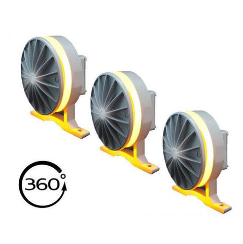 Image of FREE SHIPPING 8W 360° Light Blade Grey Finish Window Frame LED Light for Architecture Graphic/Doorframe/Hallway/Outdoor Landscape Decorative Lighting