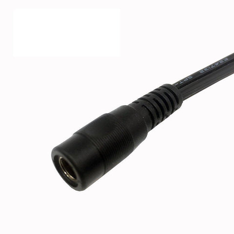 Image of DC5.5x2.1mm Female to Female Power Cable Extension 18AWG Plug Cable Jumper Connector for LED Strip, IP Camera, Power Supply, AC DC Adapter